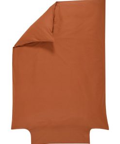 Housse de couette Coton Bio 57 fils - 'P'tit Basile' - Rouge