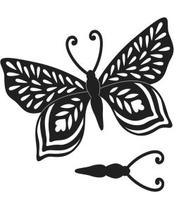 Matrice de découpe papillon - N/A