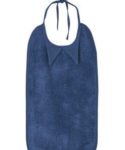 Bavoir À Nouer Soft Bambou Indigo - Bleu