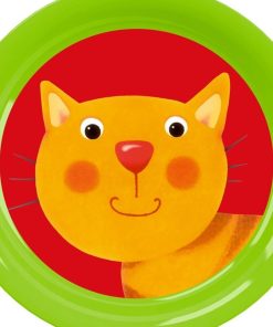 Assiette chat - Petits coquins effrontés - N/A