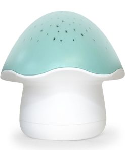 Projecteur d'étoiles Champignon bleu - Bleu