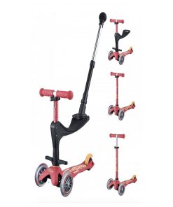 Trottinette Mini 'micro' 3 En 1 Deluxe Plus Rubis - N/A
