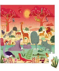 Puzzle La Réserve Animalière (54 Pièces) - N/A