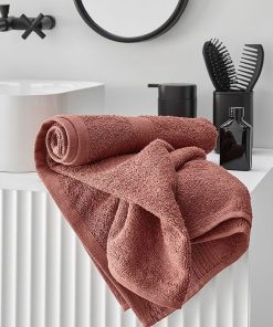 Drap de bain 70 x 130 cm - Terracotta