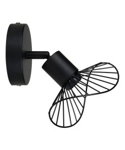 Applique spot orientable Capeline noir - Noir