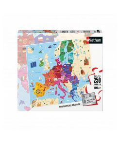 Puzzle 250p Carte D'europe - N/A