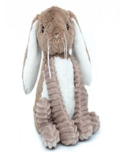 Peluche Toudou le lapin beige Les Ptipotos - Marron