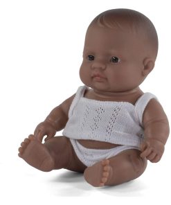 Poupée bébé petit garçon, 21 cm, Latino-américain - N/A