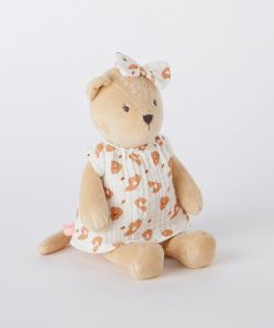 Peluche small Kendi en Veloudoux, beige/terracotta - Beige