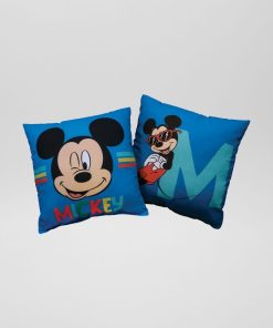 Coussin 'Mickey' - Bleu