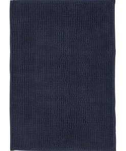 Tapis de bain Bubble uni 'ESSENTIAL' 'TODAY' - Bleu marine