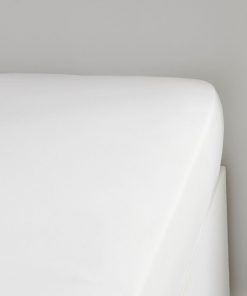 Drap housse grand bonnet pour lit PRESTIGE - Blanc