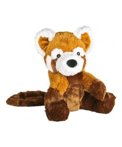 Peluche Bouillotte Panda Roux - Made in France - Marron