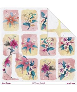 Papier créatif Frida Kahlo - fleurs - N/A