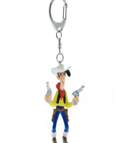 Porte Cles Lucky Luke 2 Pistolets - Vert