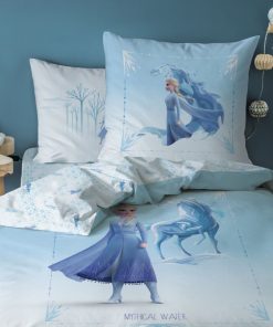 Parure de lit 'La reine des neiges' - 1 personne - bleu