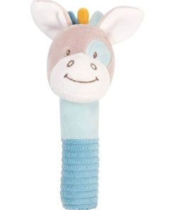 Doudou Nattou Cheval Bleu Cri-Cri Pouet - Tim & Tiloo - Bleu