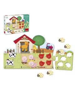 Puzzle à encastrement 1-5 (15 pièces) - N/A
