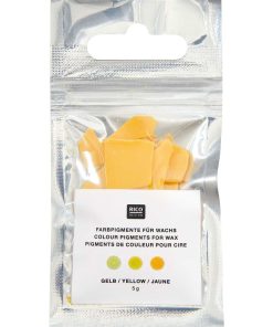 Colorant pour bougie jaune 5 g - Jaune