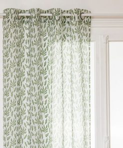 Voilage à œillets 140x240 Cosy - Vert