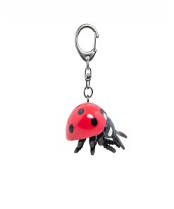 Porte Clés Avec Figurine Coccinelle - N/A