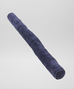 Bas de porte en velours - bleu marine