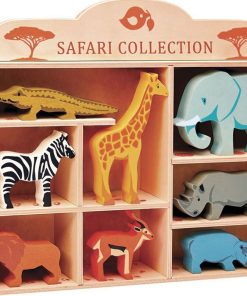 Set animaux en bois Safari - N/A