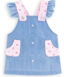 Robe à Bretelles en Jean pour poupée ma Corolle - N/A