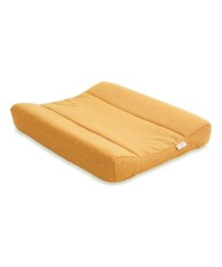 Matelas à Langer et Housse Bio Boho - Jaune