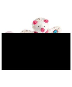 doudou Doudou et compagnie Souris Rose pompon rose DC3050 Lovely Fraise Marionnette - Rose