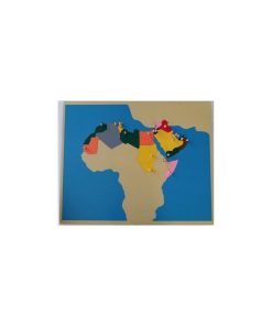 Carte Puzzle Du Maghreb Et Péninsule Arabique - N/A