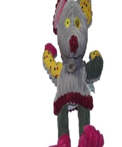 doudou Babynat Souris Gris patchwork BN683 Les Coteles Marionnette - Gris
