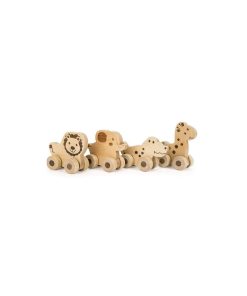Animaux À Pousser En Bois - N/A
