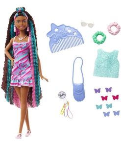Poupée Barbie : Barbie Ultra-Chevelure Papillons - N/A