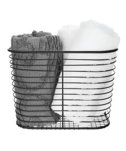 Panier De Salle De Bain - gris anthracite