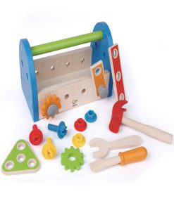 Boîte à outils en bois (17 pièces) - N/A