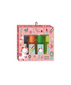 4 Stylos Surligneurs Licorne - N/A