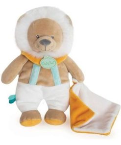 Doudou Babynat Lion Jaune Pantin - Maxou - Jaune