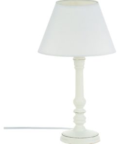 Lampe à poser Leo blanc - Blanc