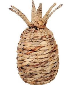 Boite ananas paille naturelle - Beige