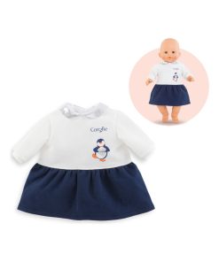 Robe Nuit Etoilée pour poupon 36 cm - N/A
