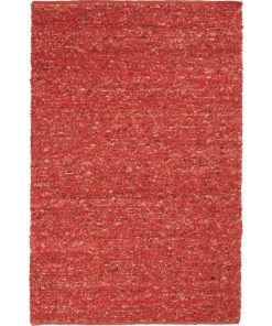 Tapis kilim 130x200 ARMSTRONG Bordeaux fait main en laine idéal pour Salon - Bordeaux