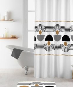 Rideau de douche 180x200 Memphis - Blanc