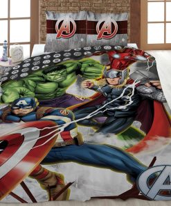 Parure de lit 'Avengers' - 1 personne - Gris