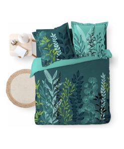 Housse de couette + taies Isabellia - Bleu