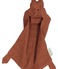 Doudou plat en coton biologique Ours Cinnamon - N/A