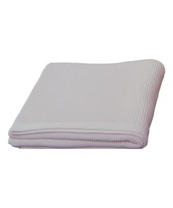Eveil Et Nature Plaid Tricot Coton Bio - Gris
