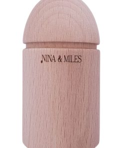 Shaker cylindre en bois - N/A