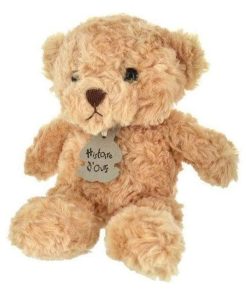 Doudou Histoire d'ours ours calin miel 21cms- HO1436 - Marron