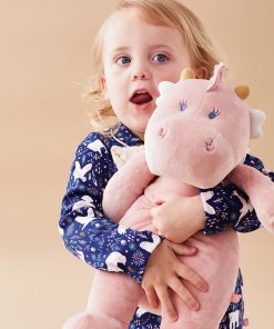 Peluche medium Veloudoux Joy - Rose